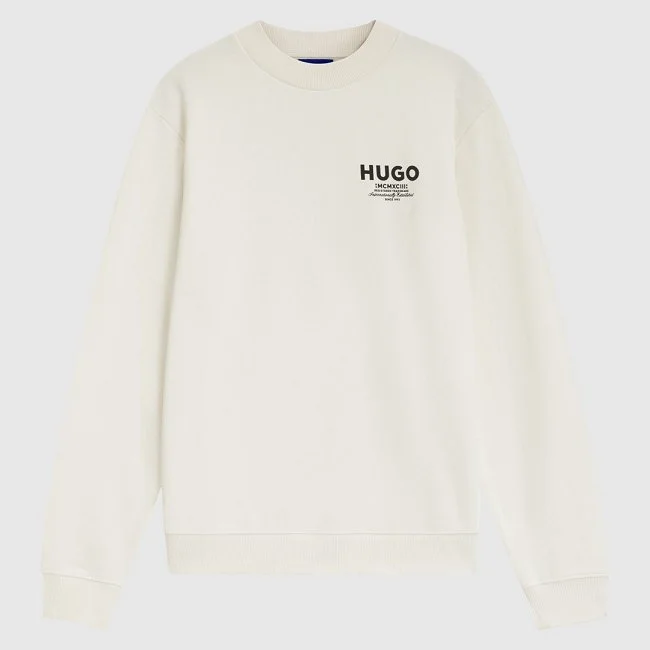 Sudadera Hugo Blanca Hombre