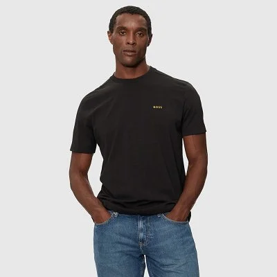 Camiseta Boss Negra Hombre