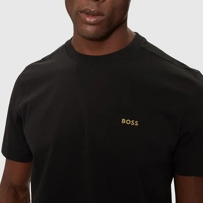 Camiseta Boss Negra Hombre 2