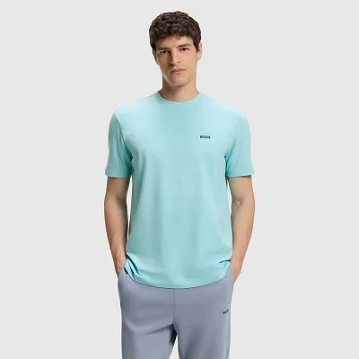 Camiseta Boss Azul Hombre