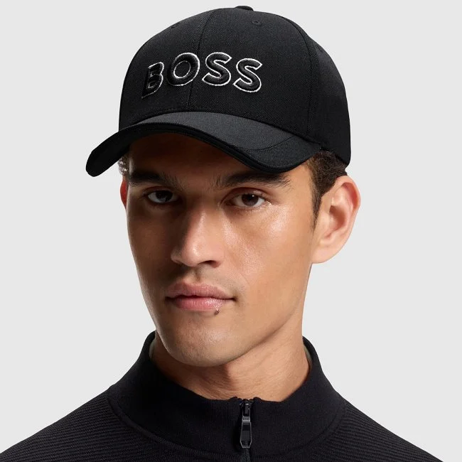 Gorra Boss Negra Hombre