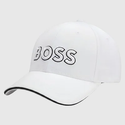 Gorra Boss Blanca Hombre