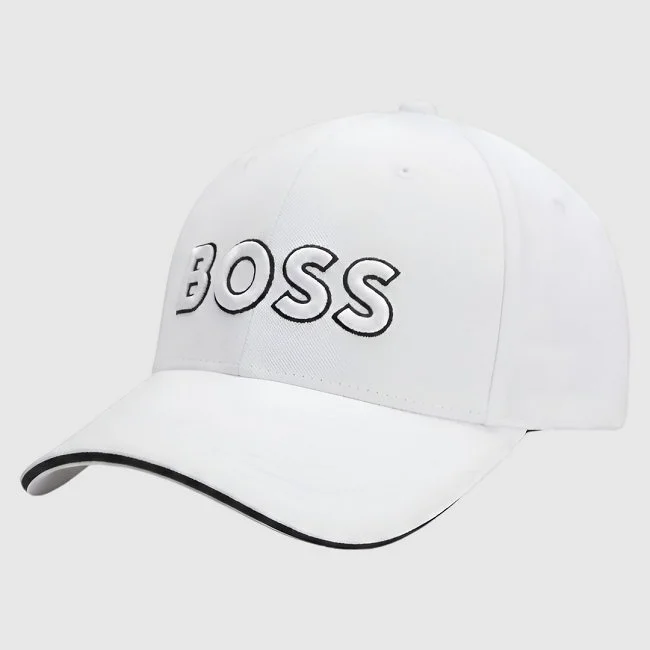 Gorra Boss Blanca Hombre