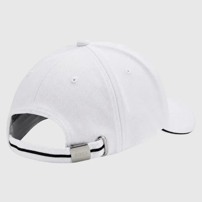 Gorra Boss Blanca Hombre