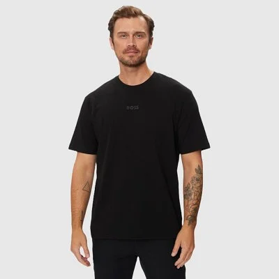 Camiseta Boss Negra Hombre