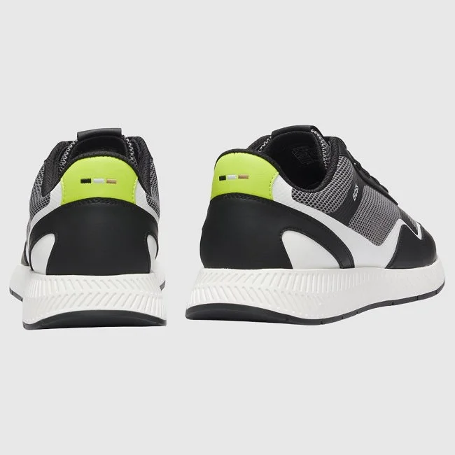 Zapatillas Boss Negras y Blancas Hombre