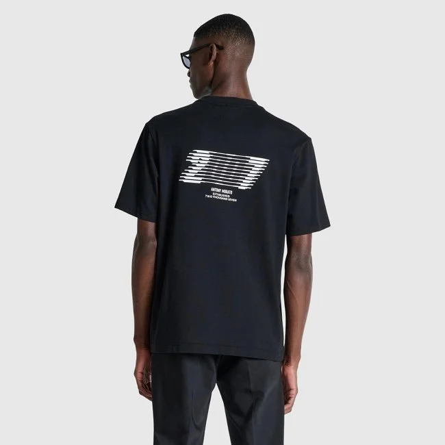 Camiseta Antony Morato Negra Hombre