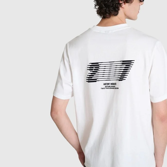 Camiseta Antony Morato Blanca Hombre
