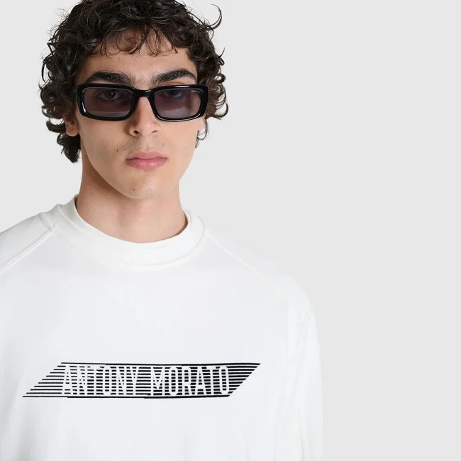 Sudadera Antony Morato Blanca Hombre