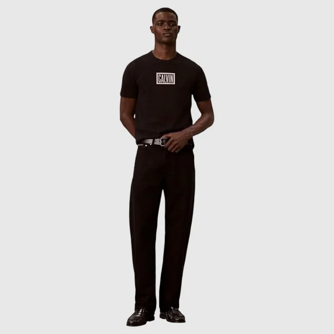 Camiseta Calvin Klein Negra Hombre