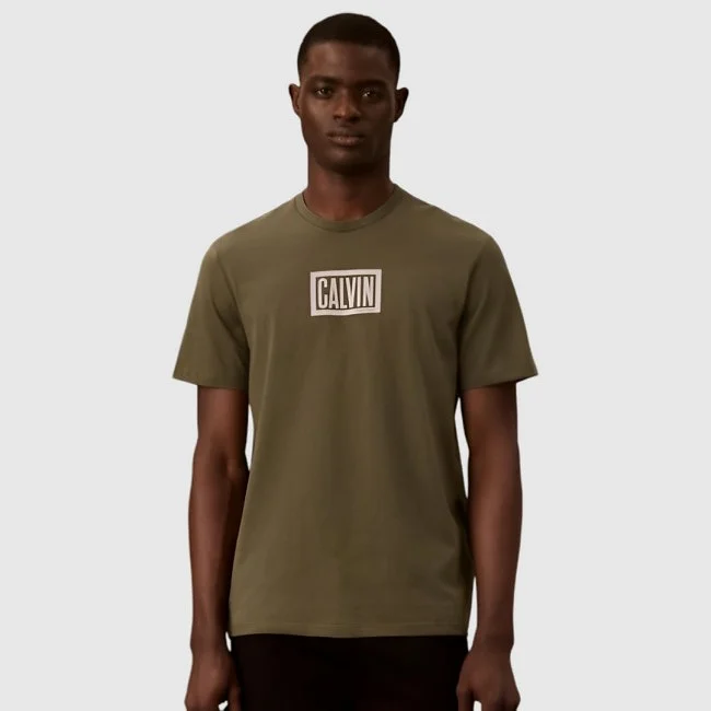 Camiseta Calvin Klein Verde Hombre