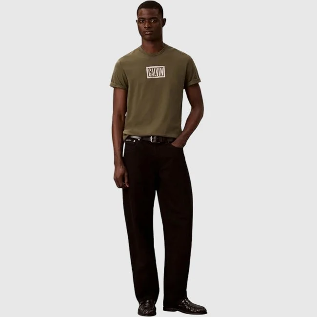Camiseta Calvin Klein Verde Hombre