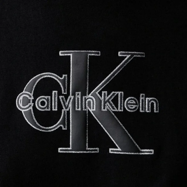 Camiseta Calvin Klein Negra Mujer