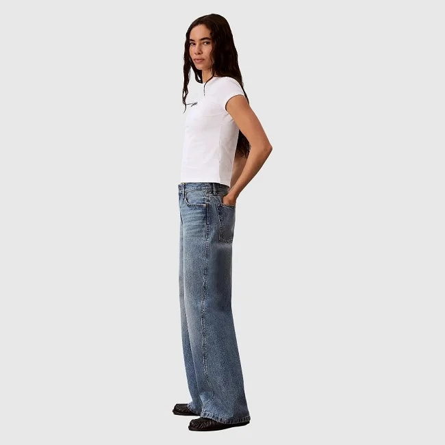 Camiseta Calvin Klein Blanca Mujer
