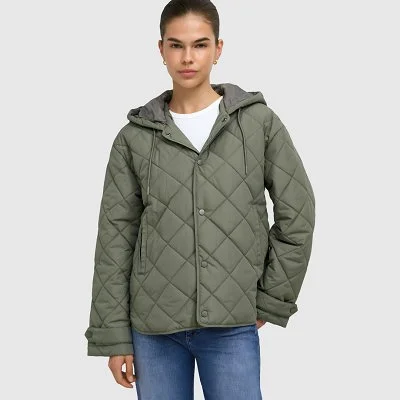 Chaqueta ONLY Verde Mujer
