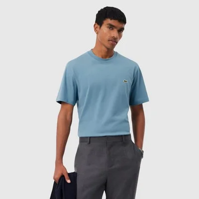 Camiseta Lacoste Azul Hombre