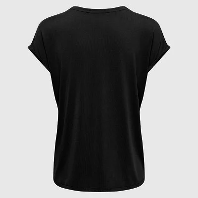 Camiseta ONLY Negra Mujer 2