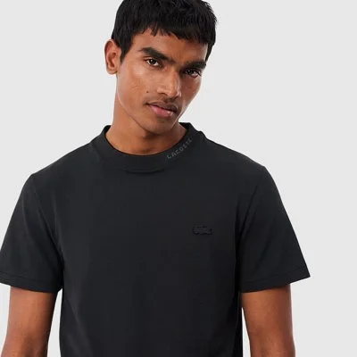 Camiseta Lacoste Negra Hombre 2