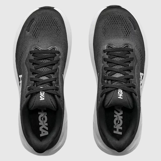 Zapatillas Hoka Negras y Blancas Hombre