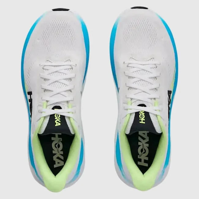 Zapatillas Hoka Blancas y Azules Hombre