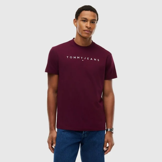 Camiseta Tommy Hilfiger Burdeos Hombre