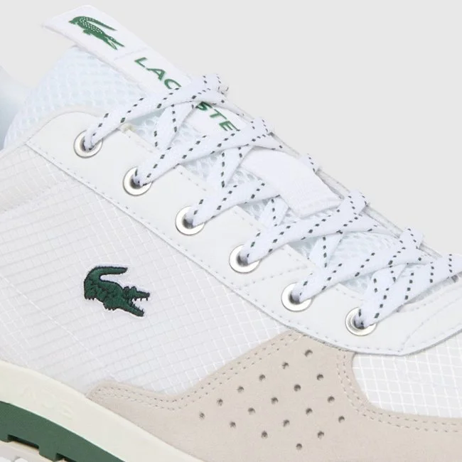 Zapatillas Lacoste Blancas y Verdes...