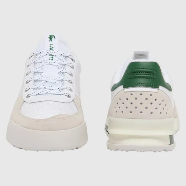 Zapatillas Lacoste Blancas y Verdes...
