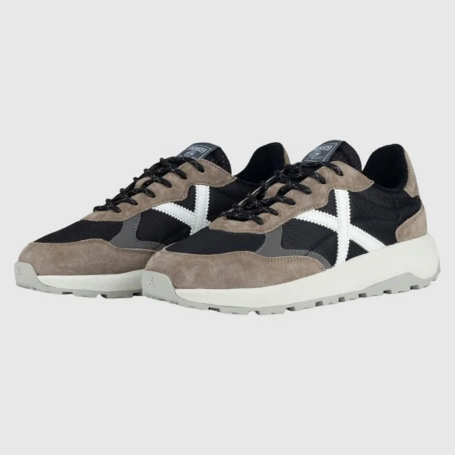 Zapatillas Munich Azules y Grises Hombre