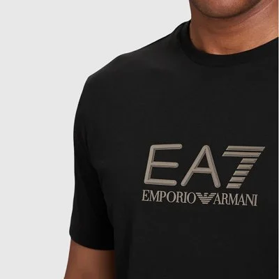 Camiseta Armani Negra Hombre 2