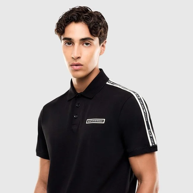 Polo Armani Negro Hombre