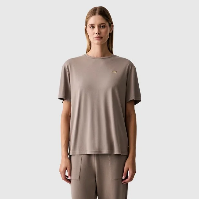 Camiseta Armani Beige Mujer