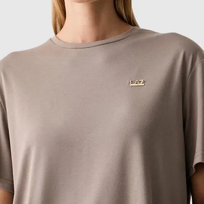 Camiseta Armani Beige Mujer 2