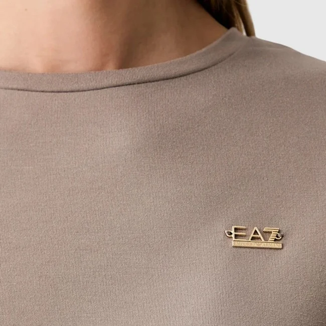 Camiseta Armani Beige Mujer