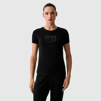 Camiseta Armani Negra Mujer