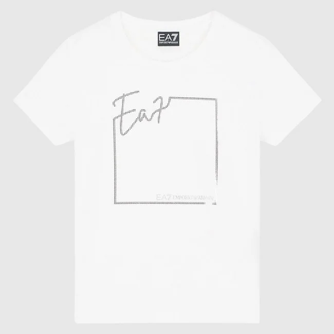 Camiseta Armani Blanca Mujer