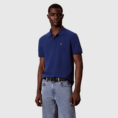 Polo Calvin Klein Azul Hombre