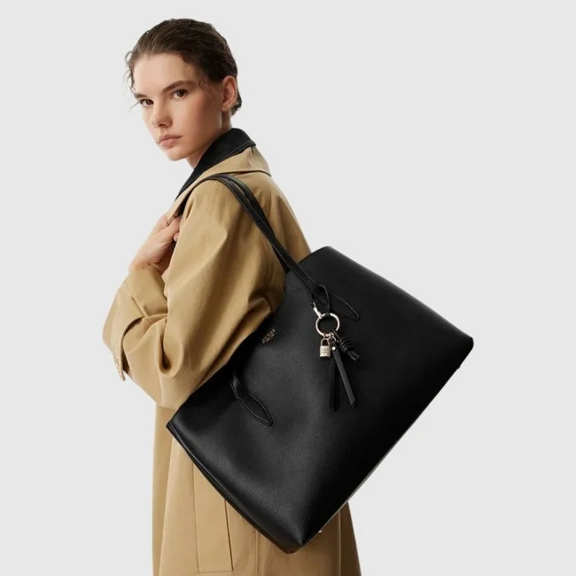 Bolso Guess Negro Mujer