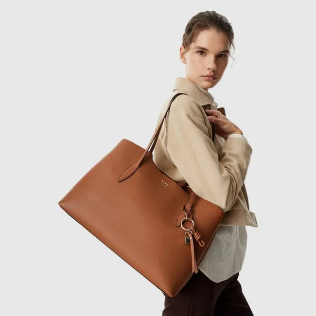 Bolso Guess Marrón Mujer