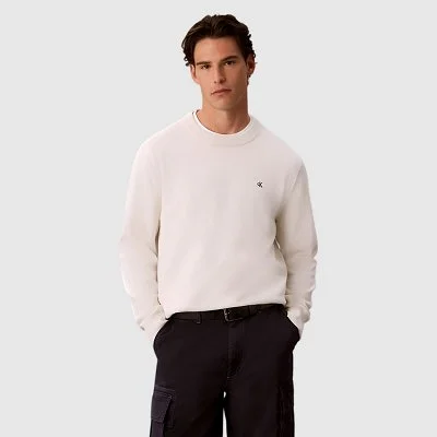 Jersey Calvin Klein Marfil...