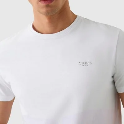 Camiseta Guess Blanca Hombre 2