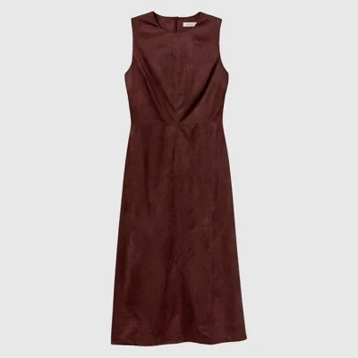 Vestido Tiffosi Marrón Mujer