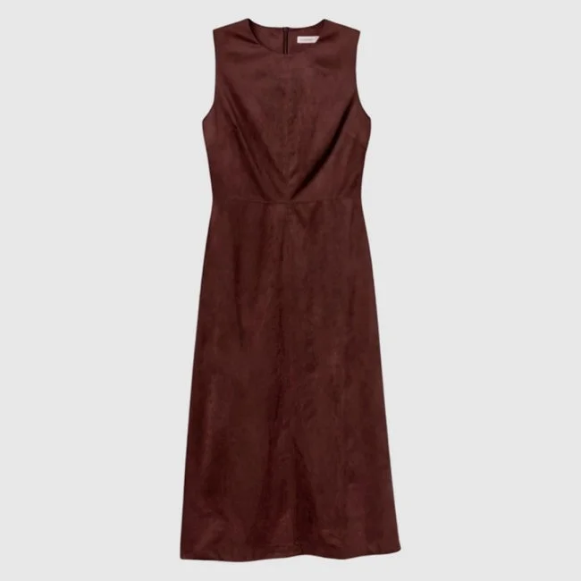 Vestido Tiffosi Marrón Mujer