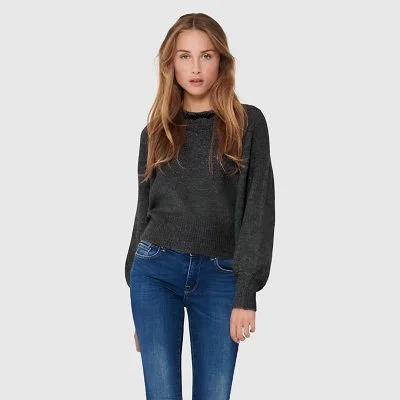 Jersey ONLY Gris Mujer