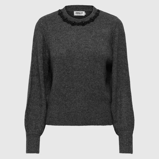 Jersey ONLY Gris Mujer
