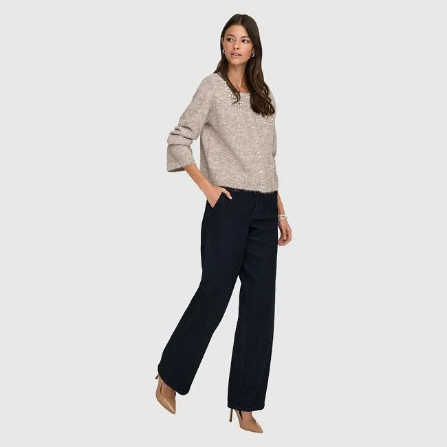 Jersey ONLY Beige Mujer