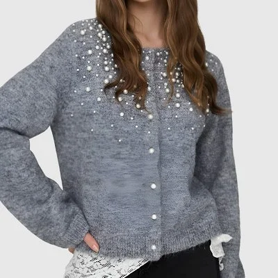 Jersey ONLY Gris Mujer