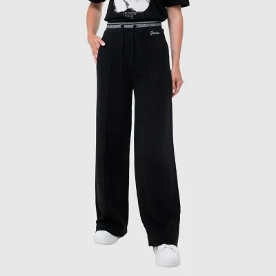 Pantalón Guess Negro Mujer