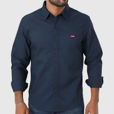 Camisa Levi's Azul Marino...