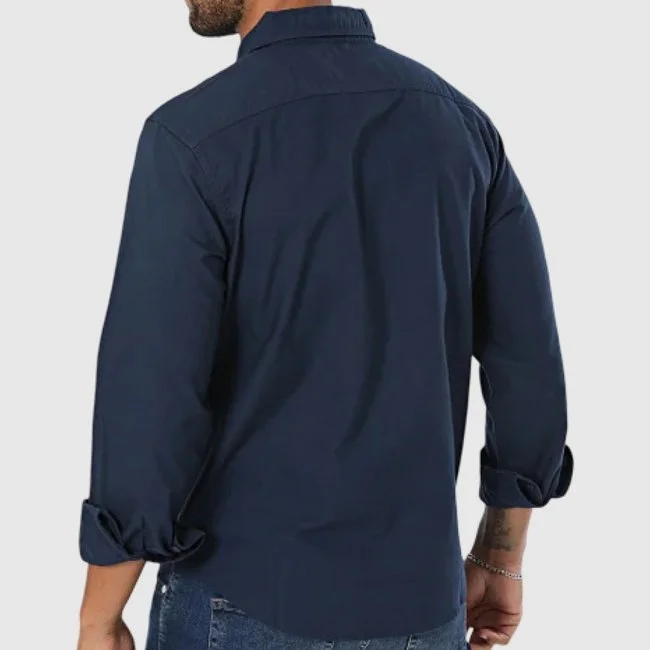 Camisa Levi's Azul Marino Hombre