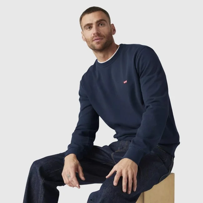 Sudadera Levi's Azul Marino Hombre